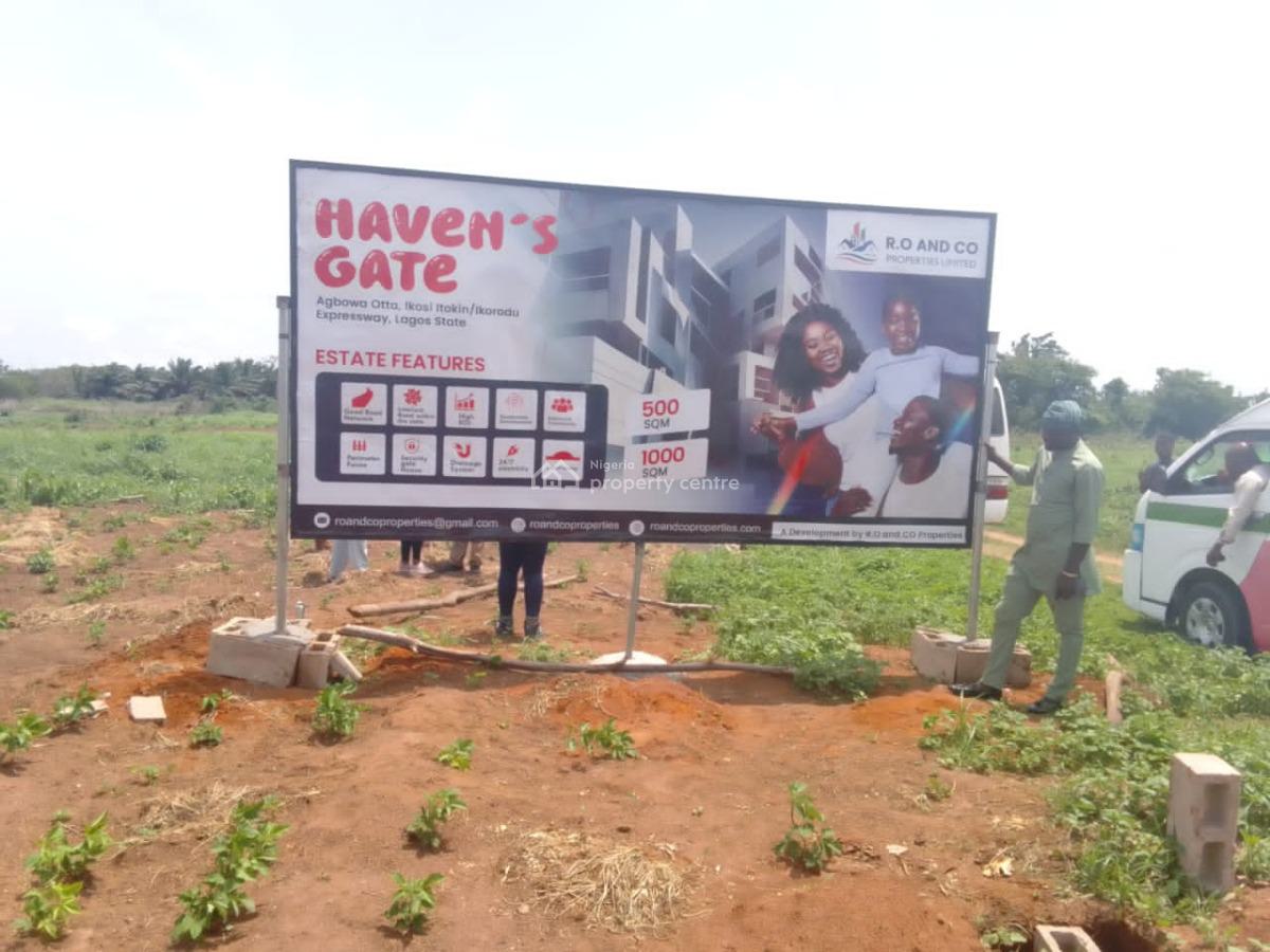 Most Verified and Affordable Land in a Prime Location, Heaven Gate Estate Agbowa, Ikorodu, Lagos, Mixed-use Land for Sale