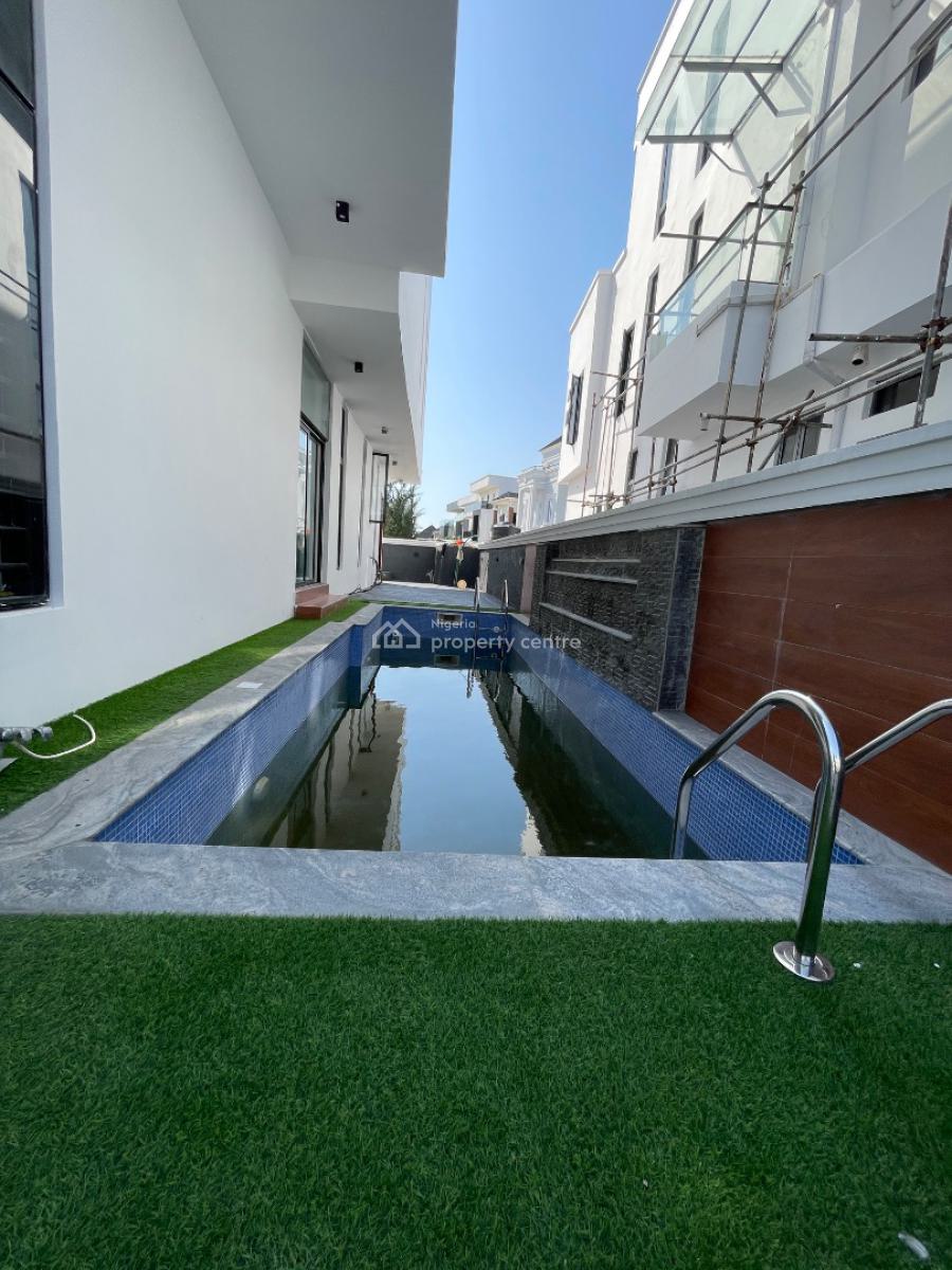 Exquisite 5 Bedroom Fully Detached Duplex with Bq, Cinema & a Pool, Megamound Estate, Ikota, Lekki, Lagos, Detached Duplex for Sale