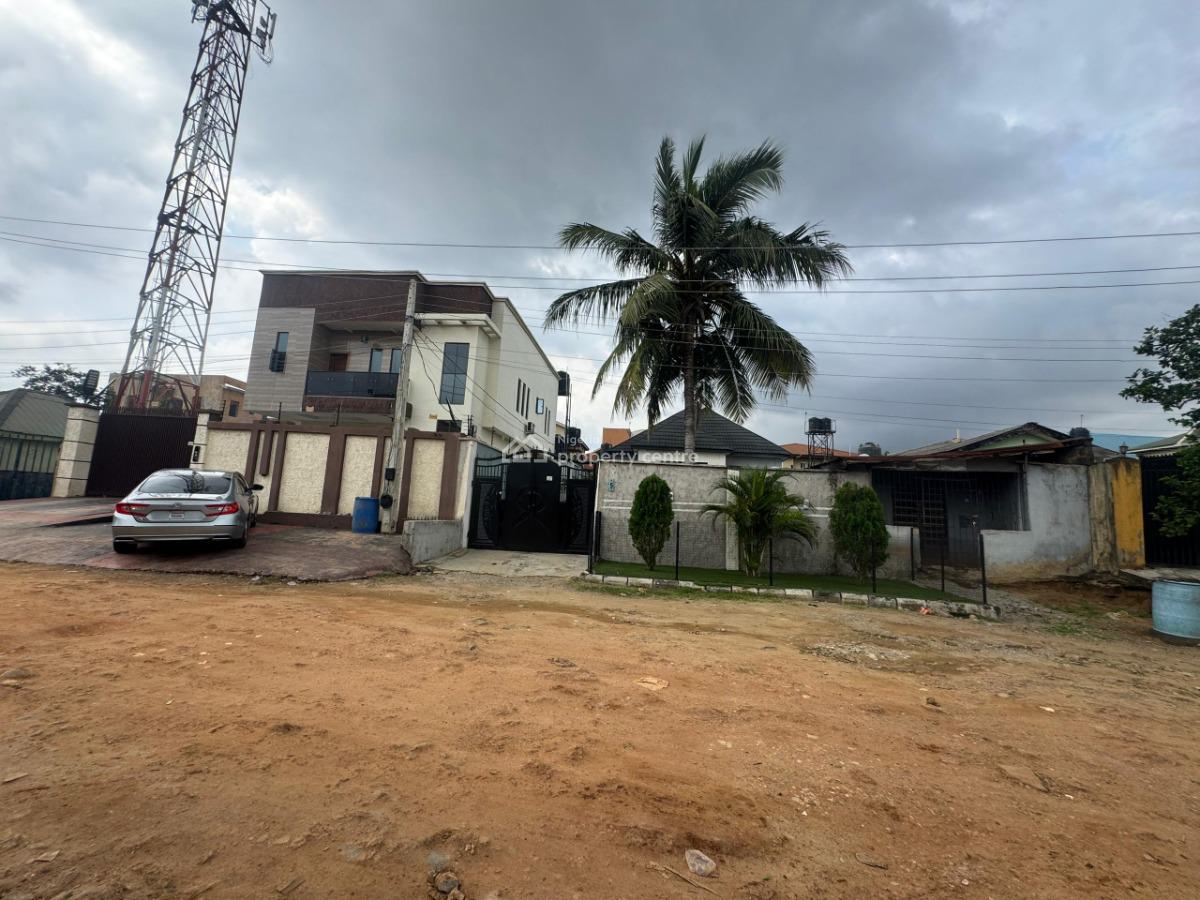 a Corner Peice Land Measuring 650sqm Fenced and Gated in a Lovely Loca, Gra Phase 1, Magodo, Lagos, Residential Land for Sale