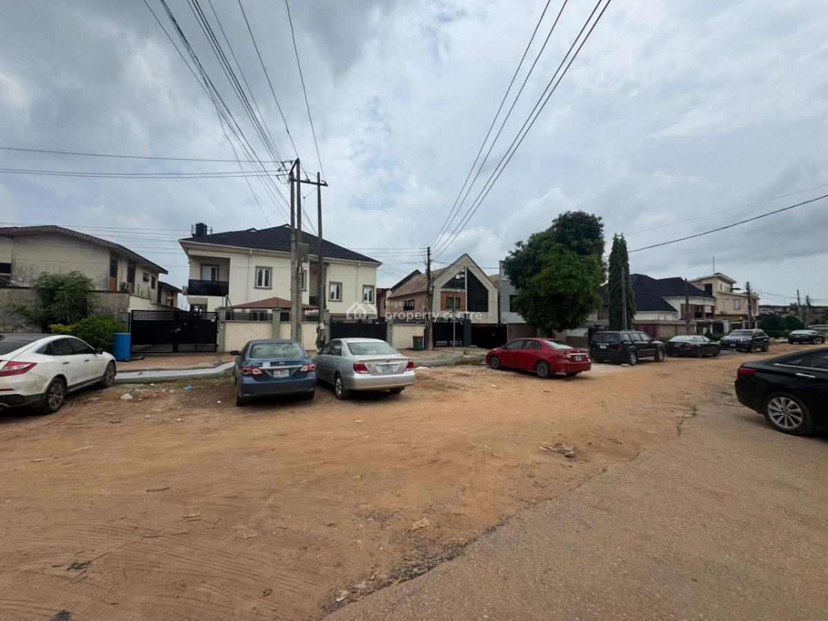 a Corner Peice Land Measuring 650sqm Fenced and Gated in a Lovely Loca, Gra Phase 1, Magodo, Lagos, Residential Land for Sale