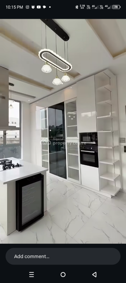 Waterfront 5 Bedroom Detached House, Osapa, Lekki, Lagos, Detached Duplex for Sale