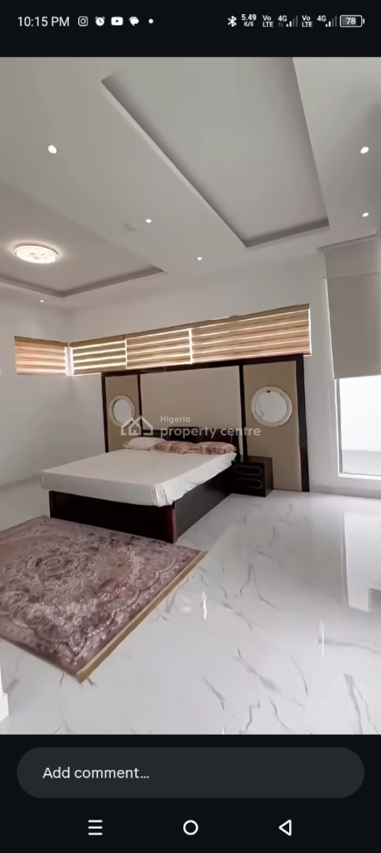 Waterfront 5 Bedroom Detached House, Osapa, Lekki, Lagos, Detached Duplex for Sale