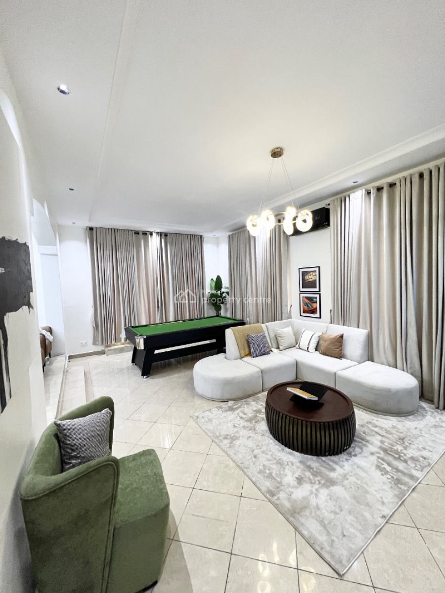 Self Compound 4 Bedroom Duplex with Snooker, Lekki, Lagos, House Short Let