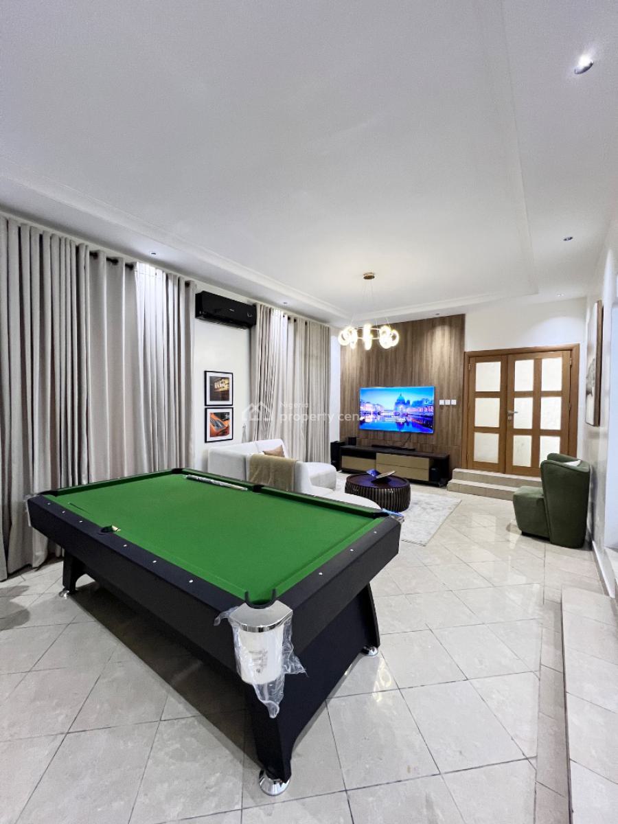 Self Compound 4 Bedroom Duplex with Snooker, Lekki, Lagos, House Short Let