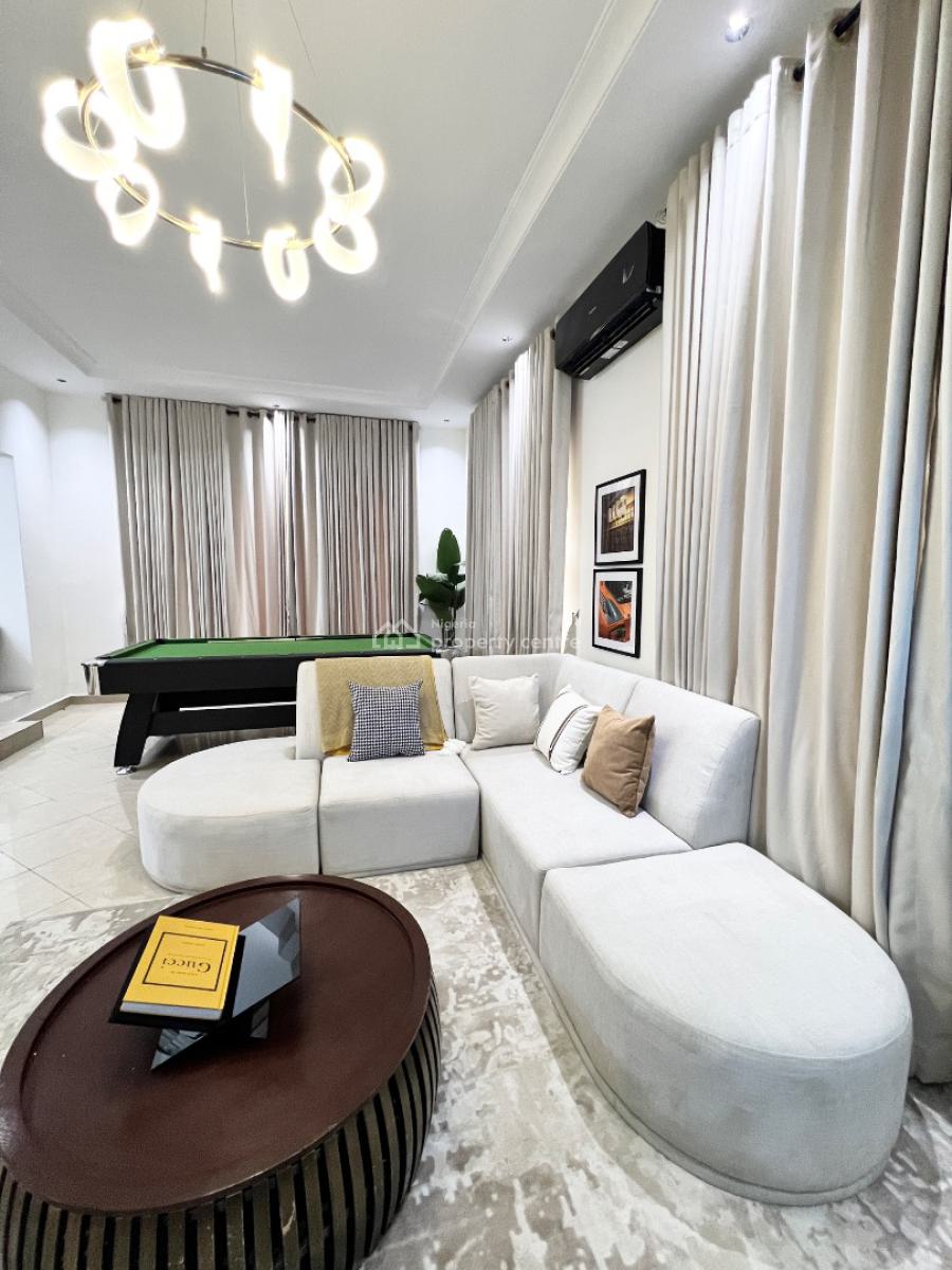 Self Compound 4 Bedroom Duplex with Snooker, Lekki, Lagos, House Short Let