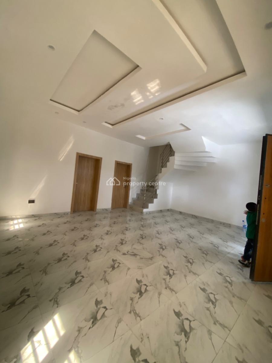 an Executive Four Bedroom Duplex, Spring Forth Estate By Pepperoni Besides Abraham Adesanya ,ajah, Lekki, Lagos, Terraced Duplex for Rent