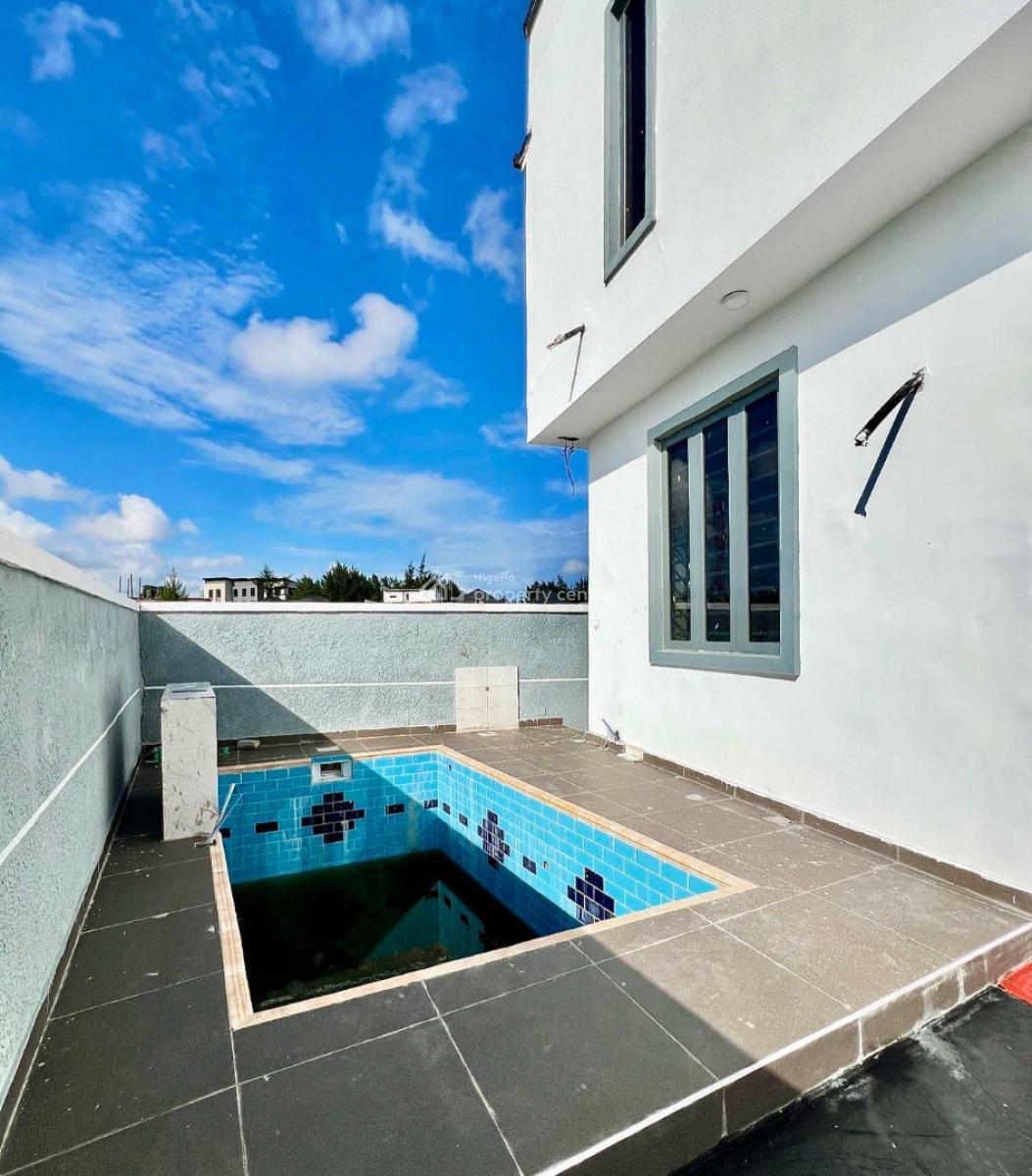 Luxury 4 Bedroom Fully Detached Swimming Pool Duplex with Bq, Orchid, Lekki, Lagos, Detached Duplex for Sale