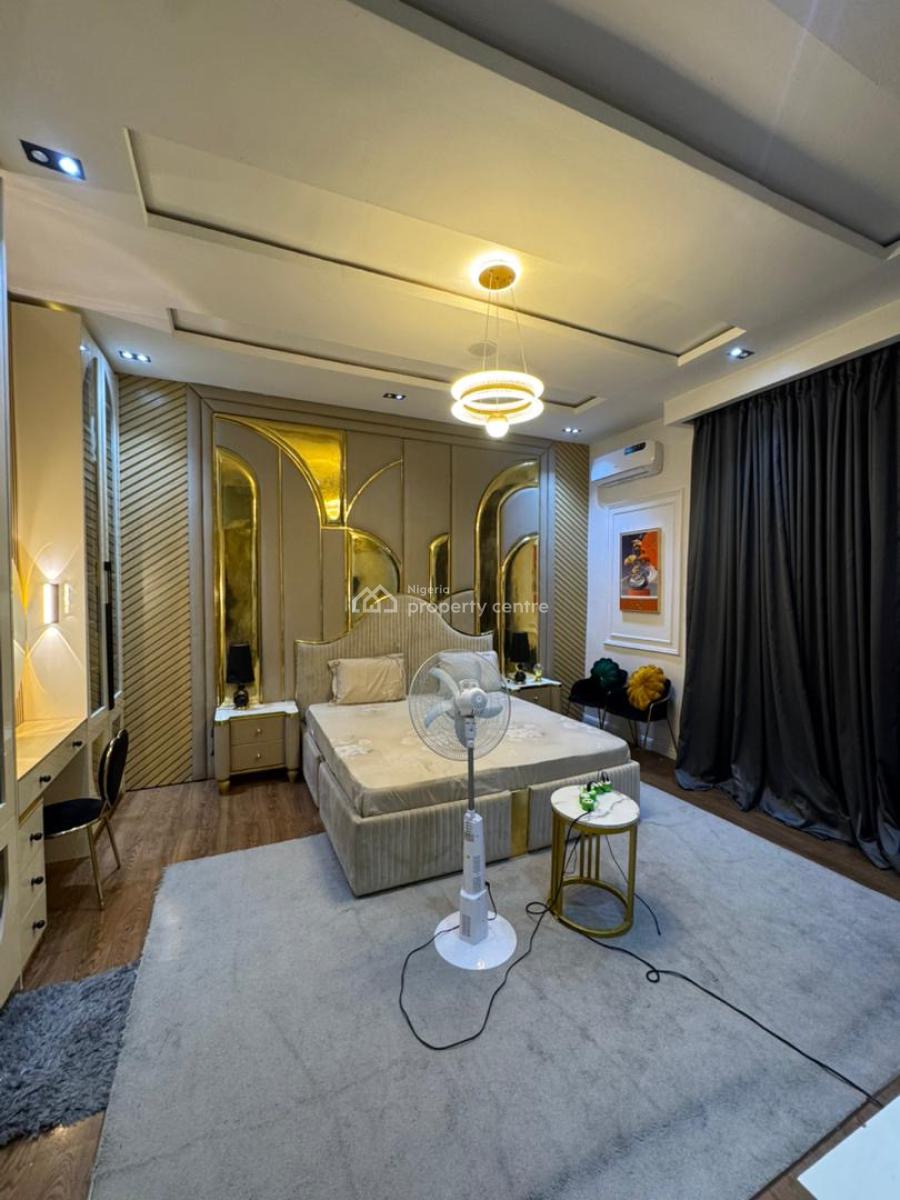 Furnished 4 Bedroom Terrace Duplex with,bq, Beautifully Designed Home with Bq in a Secured Neighborhood, Lekki, Lagos, Terraced Duplex for Sale