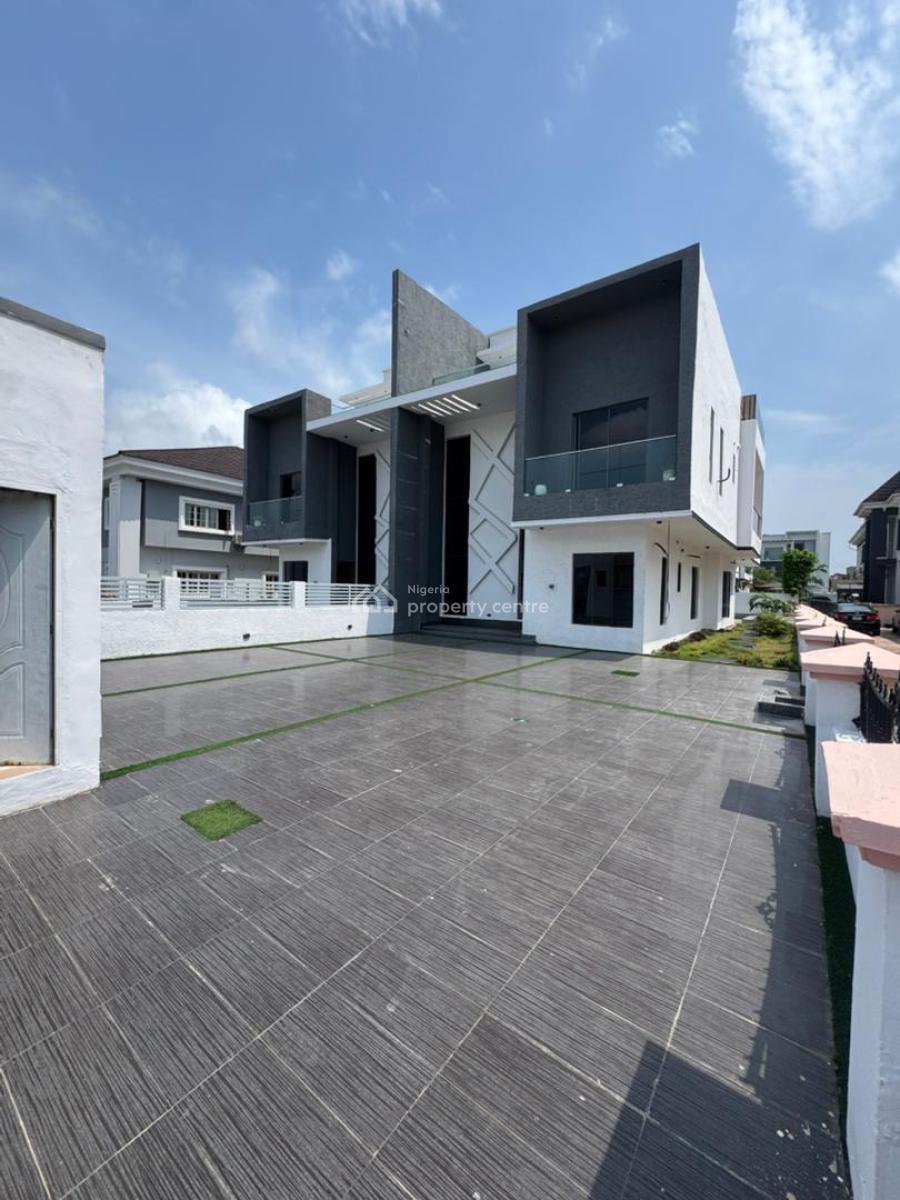 Very Spacious 5 Bedroom Semi Detached Duplex with Outdoor Swimming Poo, Very Spacious 5 Bedroom Semi Detached Duplex with Outdoor Swimming Poo, Osapa, Lekki, Lagos, Detached Duplex for Sale