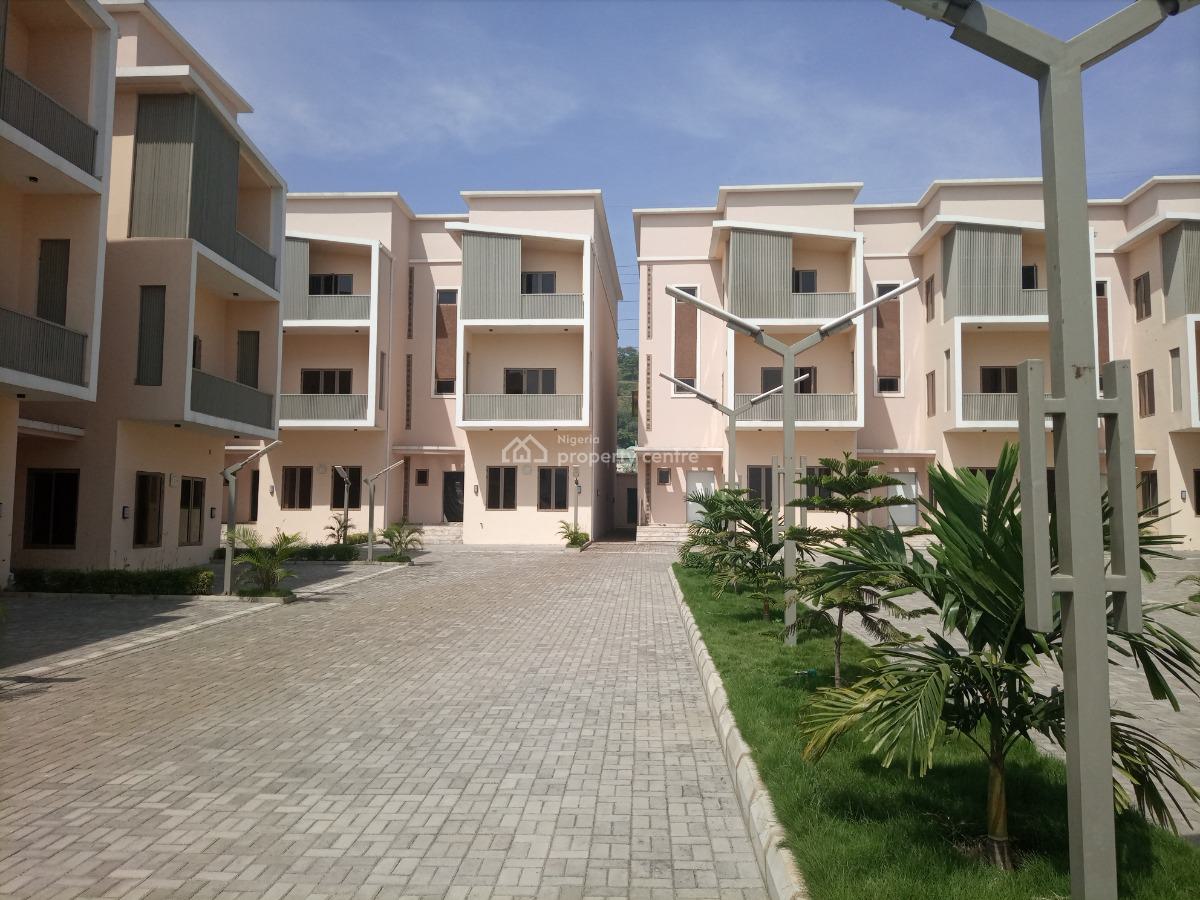 Sharp Newly Built 4-bedroom Terrace Duplex with Bq, Spacious Property, News Engineering, Dawaki, Gwarinpa, Abuja, Terraced Duplex for Sale
