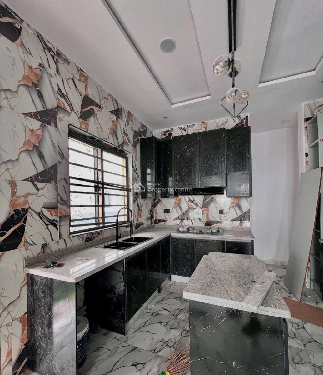 Contemporary 4 Bedroom Semi Detached Duplex with Bq, Ikota, Lekki, Lagos, Semi-detached Duplex for Sale