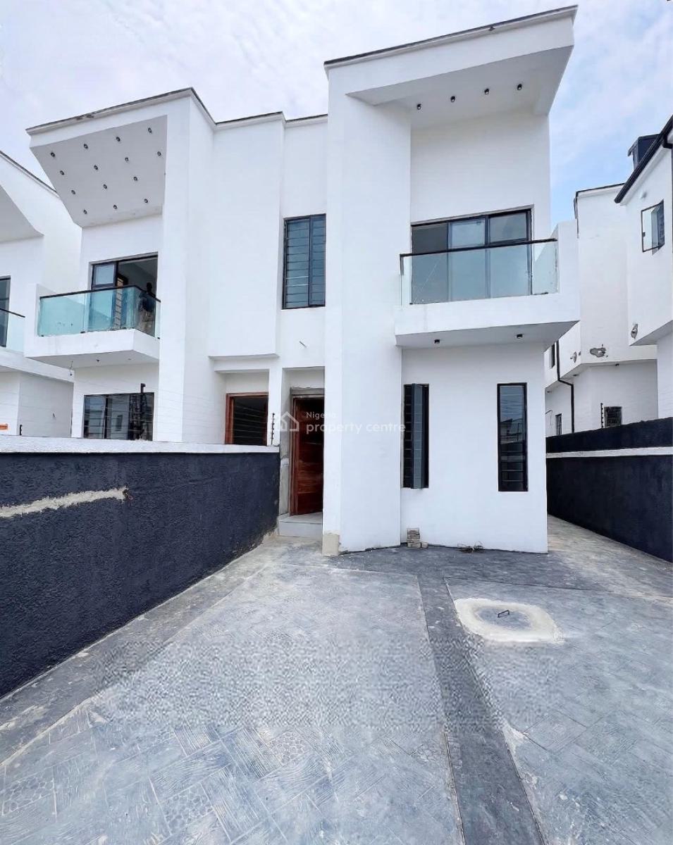 Contemporary 4 Bedroom Semi Detached Duplex with Bq, Ikota, Lekki, Lagos, Semi-detached Duplex for Sale