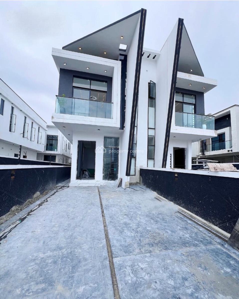 Contemporary 4 Bedroom Semi Detached Duplex with Bq, Ikota, Lekki, Lagos, Semi-detached Duplex for Sale