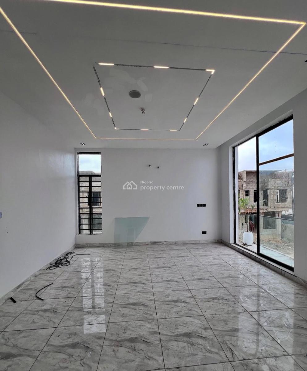 Contemporary 4 Bedroom Semi Detached Duplex with Bq, Ikota, Lekki, Lagos, Semi-detached Duplex for Sale