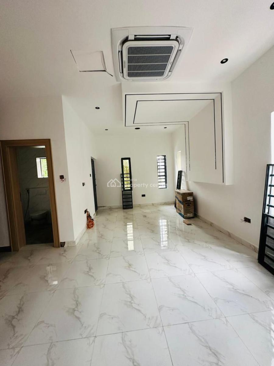 Newly Built 4 Bedroom Semi Detached Duplex, Smartly Built Home with Solar + Central Cooling System in an Estate, Gbagada, Lagos, Semi-detached Duplex for Sale