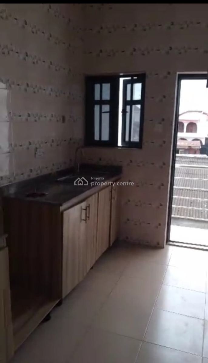 Fresh 2 Bedrooms Flat with Pop Modern Facilities at Akowonjo. Upstairs, in Serene Area of Akowonjo Alimosho, Akowonjo, Alimosho, Lagos, Flat / Apartment for Rent