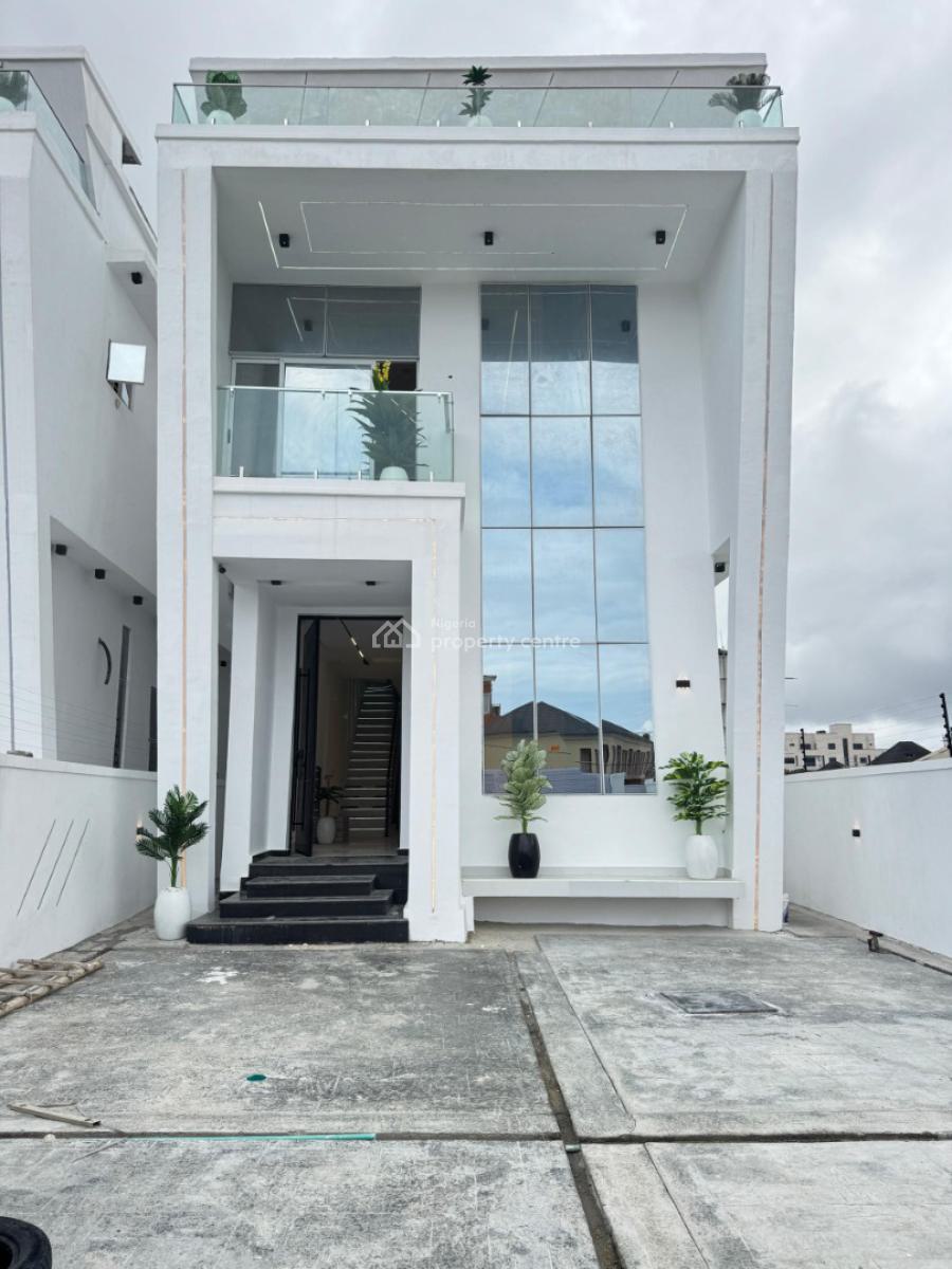 Contemporary 5 Bedroom Detached Duplex with Pool, Ologolo Lekki, Lekki, Lagos, House for Sale