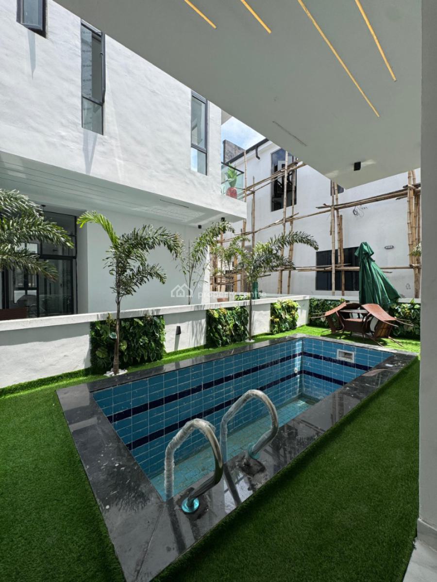 Stunning Bedroom Detached Duplex with a Pool, Lekki 2nd Toll Gate, Lekki, Lagos, House for Sale