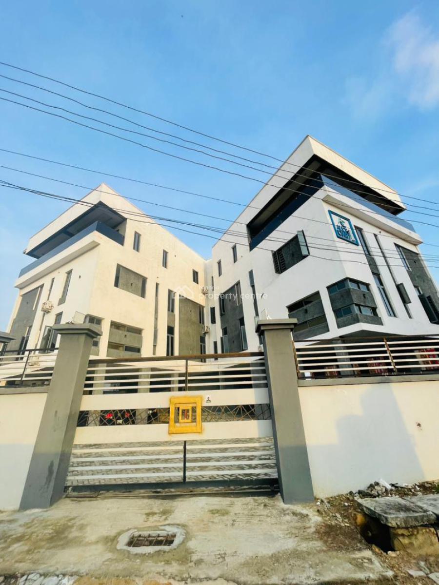 Furnished 3 Bedroom Penthouse with Bq in a Secured Estate, Fully Furnished Apartment with Bq in a Secured Estate, Gbagada, Lagos, Block of Flats for Sale