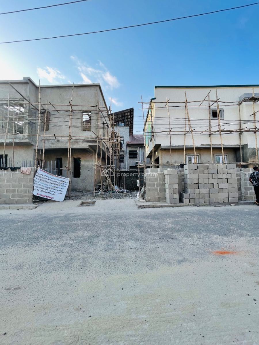 Elegantly Designed 3 Bedroom Detached Duplex with Bq, Exquisite Designed Home with Bq in a Secured Neighborhood, Gbagada Phase 1, Gbagada, Lagos, Detached Duplex for Sale