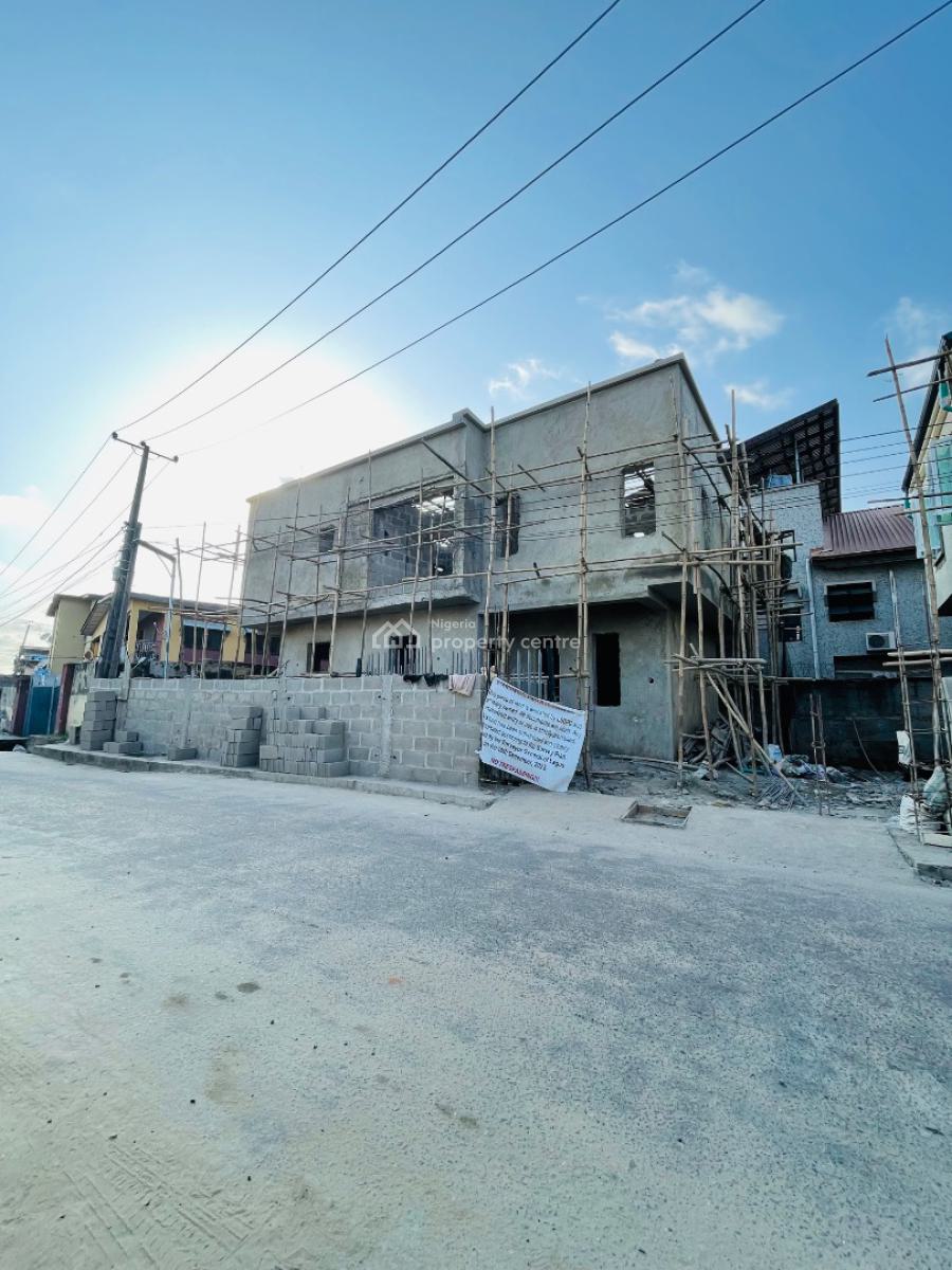 Elegantly Designed 3 Bedroom Detached Duplex with Bq, Exquisite Designed Home with Bq in a Secured Neighborhood, Gbagada Phase 1, Gbagada, Lagos, Detached Duplex for Sale