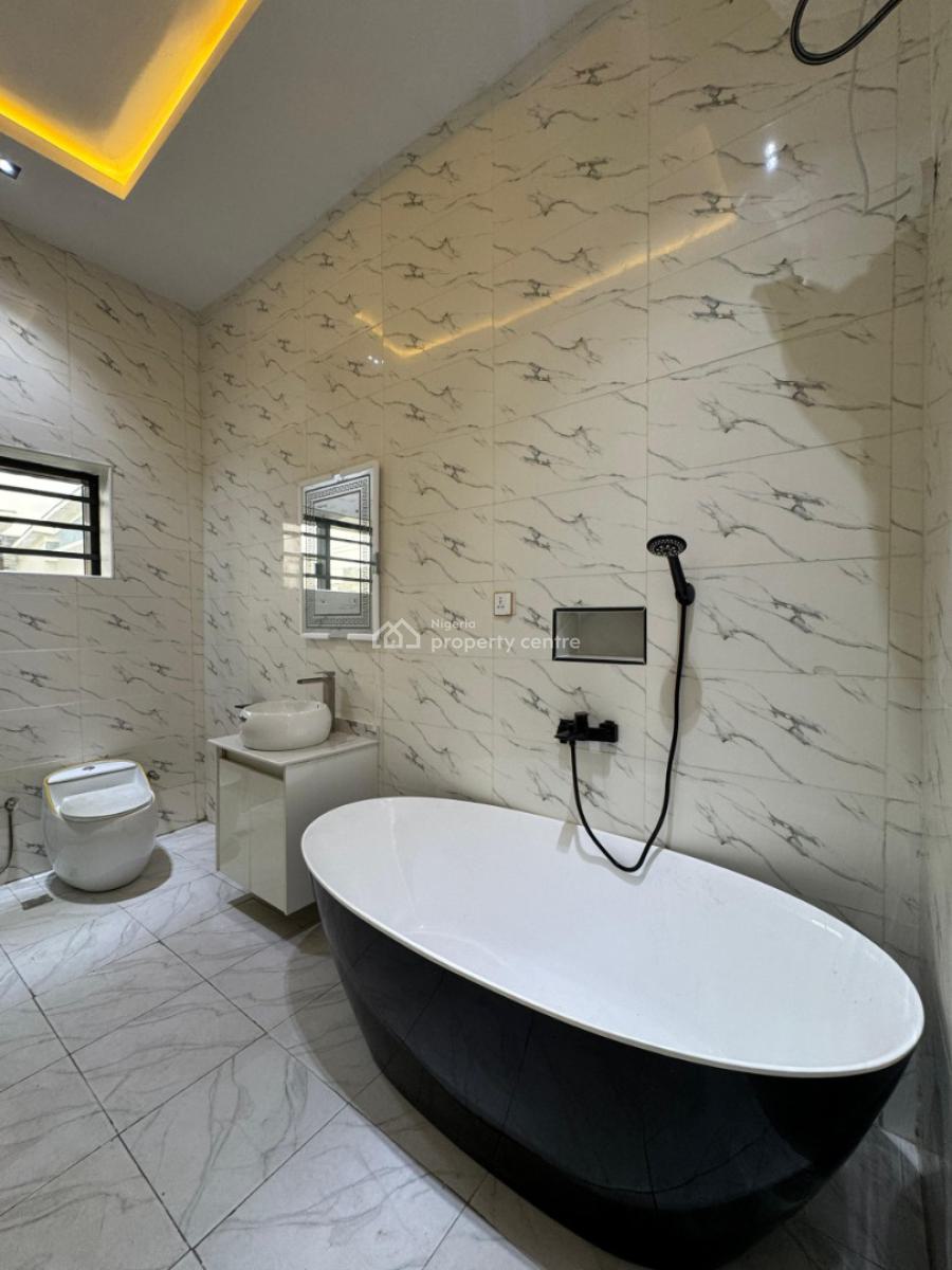 4 Bedroom Semi-detached Duplex with a Bq with a Private Compound, Ajah, Lagos, Semi-detached Duplex for Sale