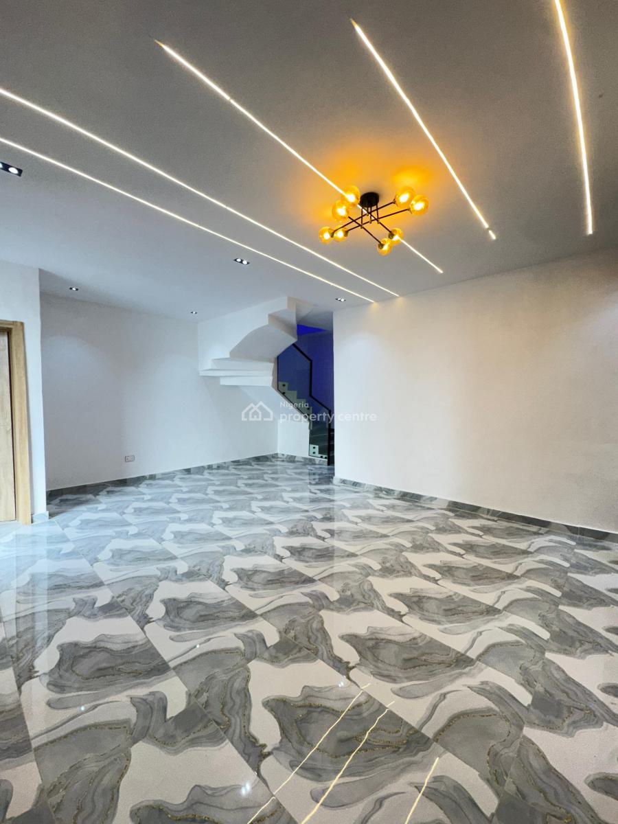 4 Bedroom Semi-detached Duplex with a Bq with a Private Compound, Ajah, Lagos, Semi-detached Duplex for Sale