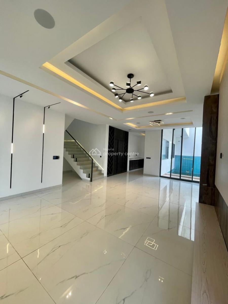 Luxury 5 Bed Semi-detached Duplex with  Cinema, Swimming Pool and Roof, Lekki, Lekki Phase 1, Lekki, Lagos, Detached Duplex for Sale