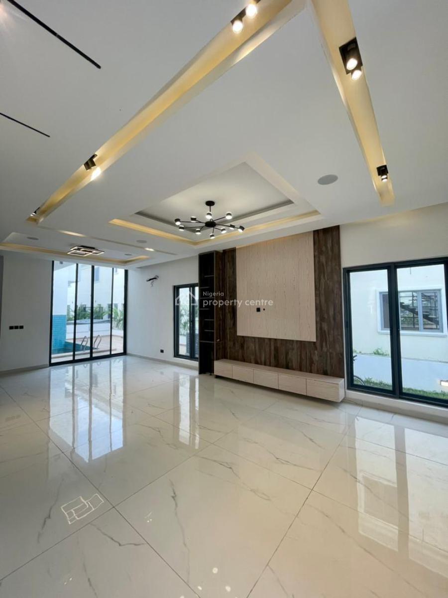 Luxury 5 Bed Semi-detached Duplex with  Cinema, Swimming Pool and Roof, Lekki, Lekki Phase 1, Lekki, Lagos, Detached Duplex for Sale