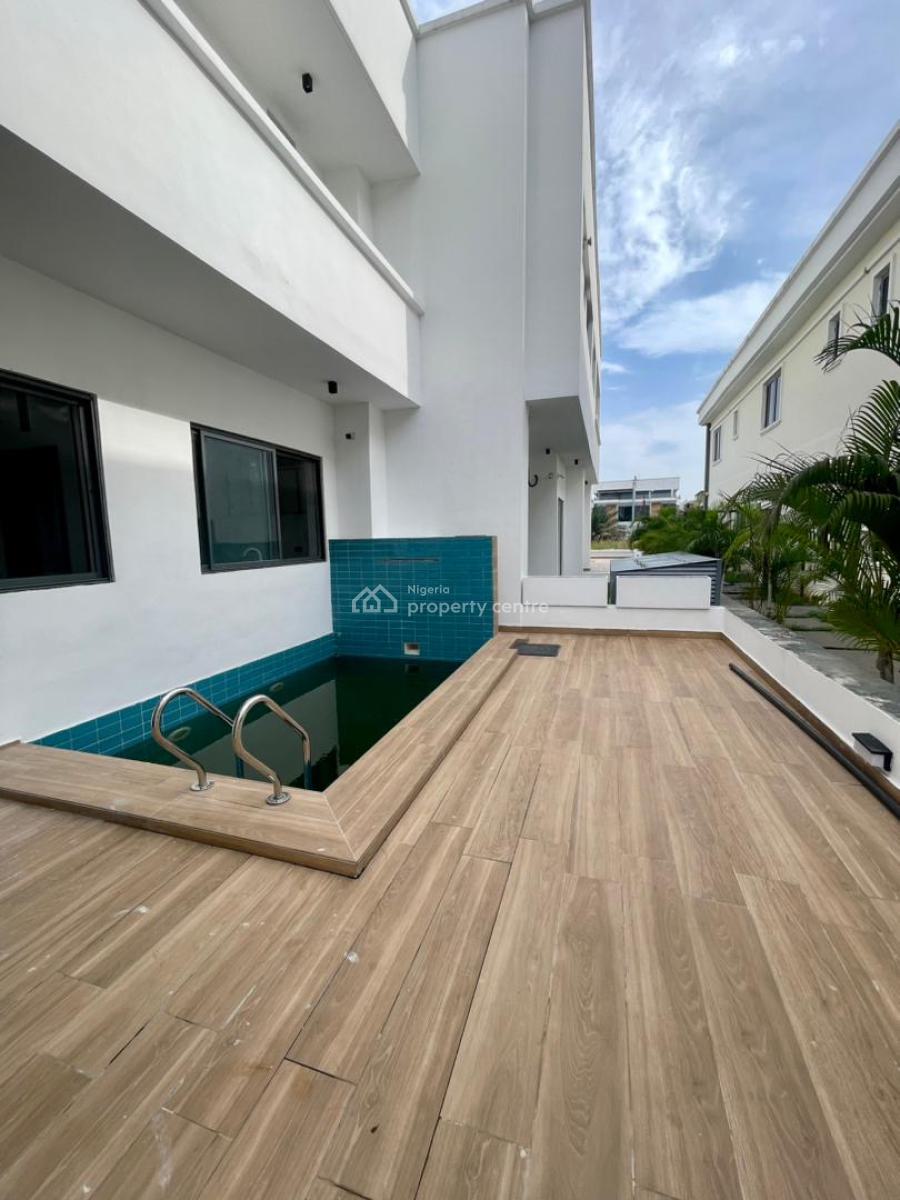 Luxury 5 Bed Semi-detached Duplex with  Cinema, Swimming Pool and Roof, Lekki, Lekki Phase 1, Lekki, Lagos, Detached Duplex for Sale
