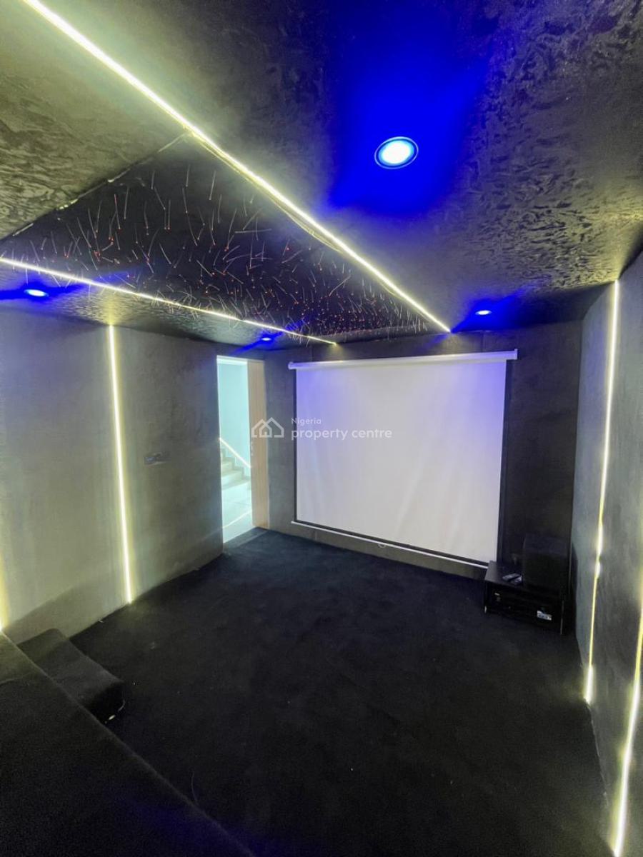 Luxury 5 Bed Semi-detached Duplex with  Cinema, Swimming Pool and Roof, Lekki, Lekki Phase 1, Lekki, Lagos, Detached Duplex for Sale