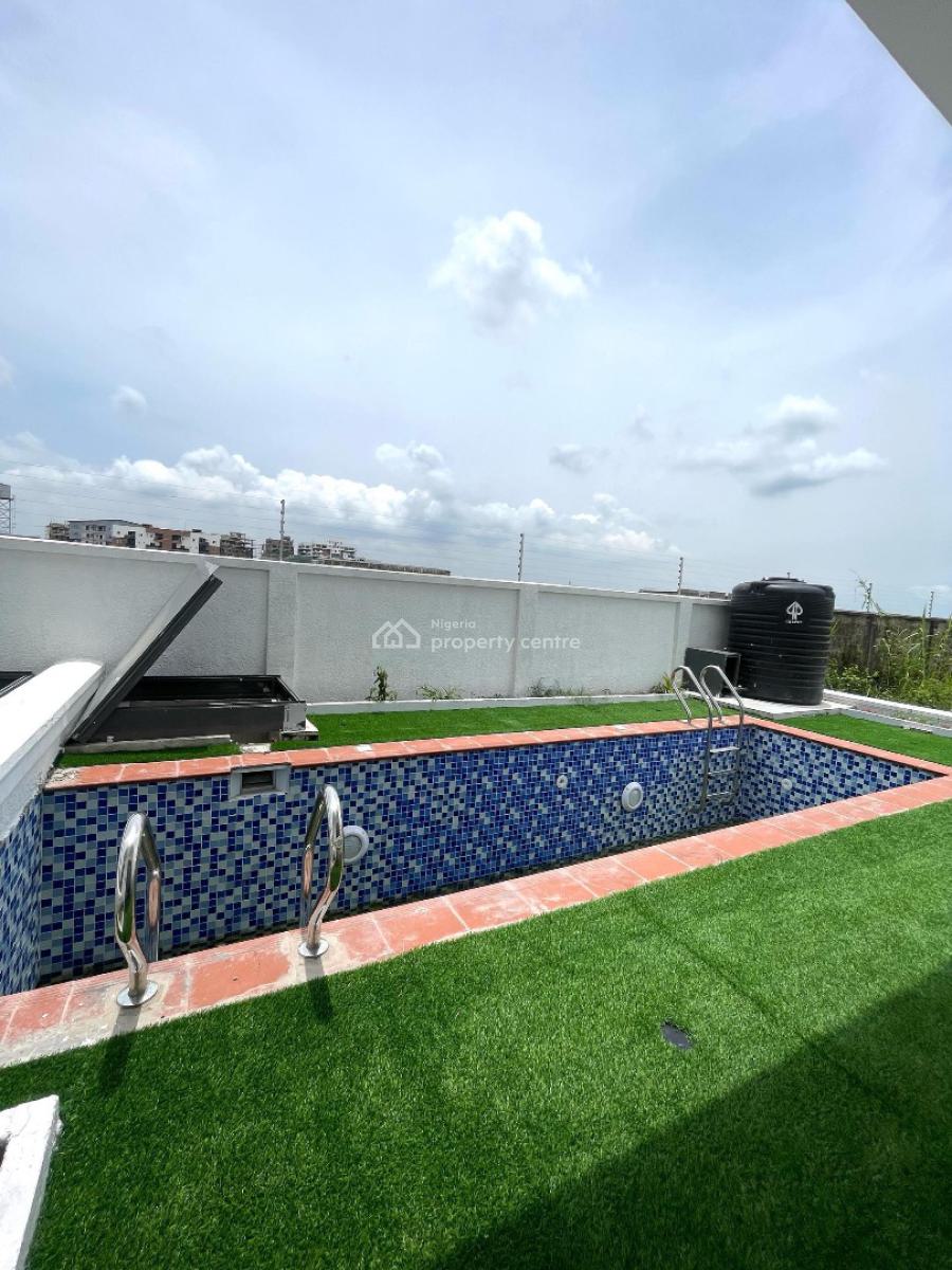 Supreme Standard 5 Bed Semi-detached Luxury with Cinema, Rooftop Terra, Ikate, Lekki Phase 1, Lekki, Lagos, Semi-detached Duplex Short Let