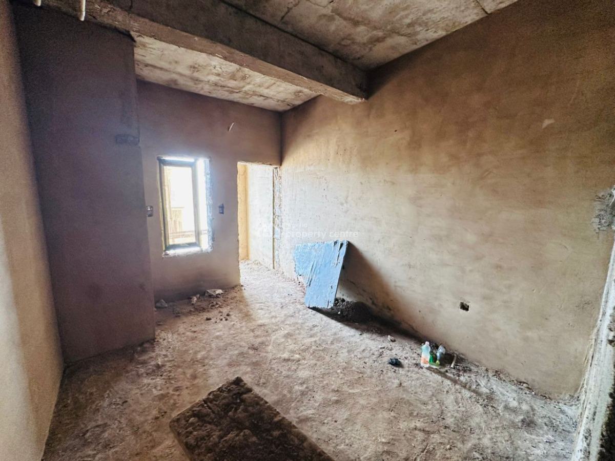 a New 4-bedroom Terrace Duplex + 1bq Semi-finished, By Lifecamp Junction ., Life Camp, Abuja, Terraced Duplex for Sale