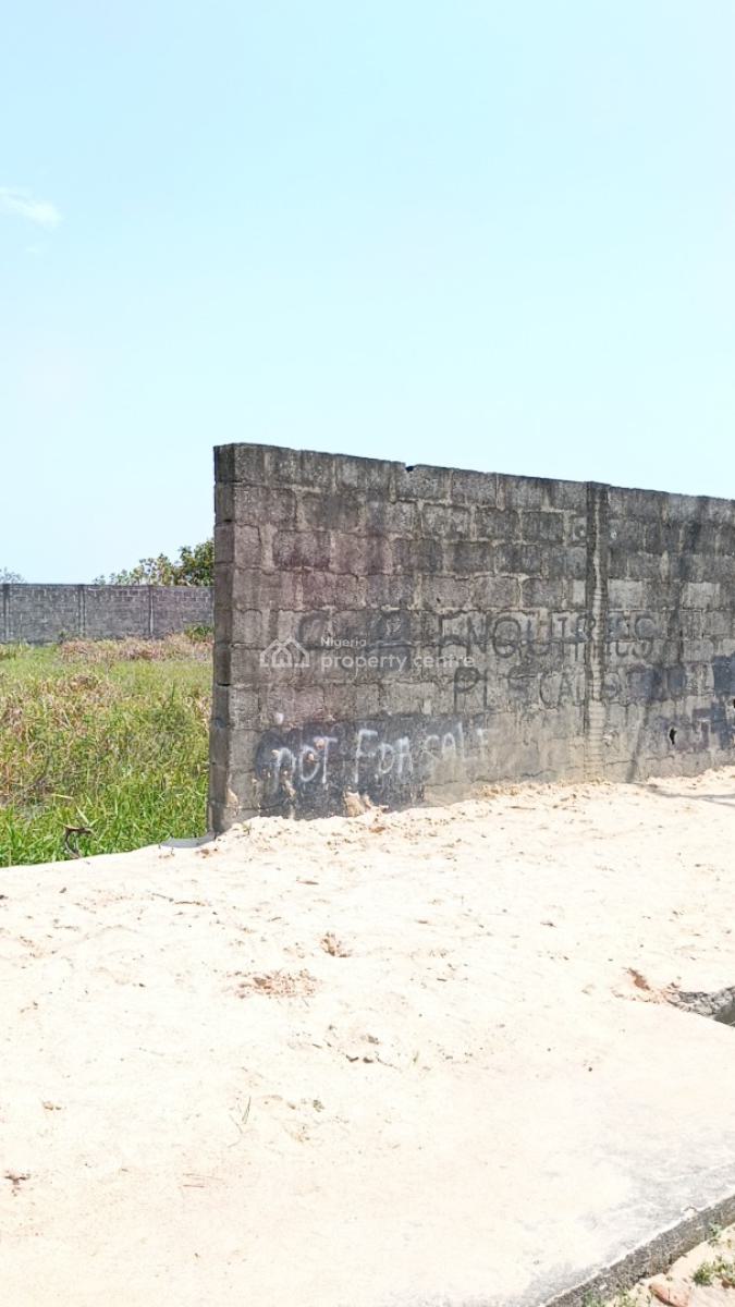 Smart Plot of Land By 1,800+sqm with Fence in Government Scheme Tarred, Lekki Scheme 2 Peninsula Estate, Abraham Adesanya Axis Ajah Lagos, Ajah, Lagos, Mixed-use Land for Sale