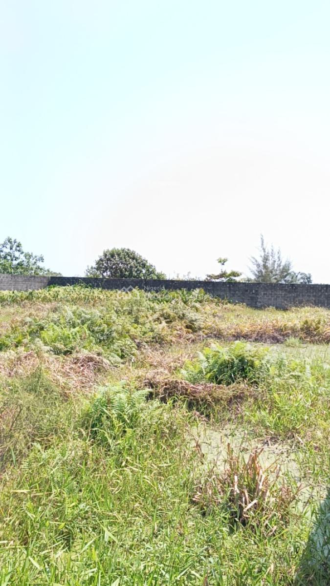 Smart Plot of Land By 1,800+sqm with Fence in Government Scheme Tarred, Lekki Scheme 2 Peninsula Estate, Abraham Adesanya Axis Ajah Lagos, Ajah, Lagos, Mixed-use Land for Sale