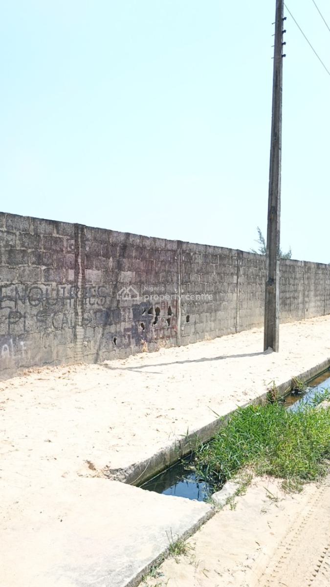 Smart Plot of Land By 1,800+sqm with Fence in Government Scheme Tarred, Lekki Scheme 2 Peninsula Estate, Abraham Adesanya Axis Ajah Lagos, Ajah, Lagos, Mixed-use Land for Sale