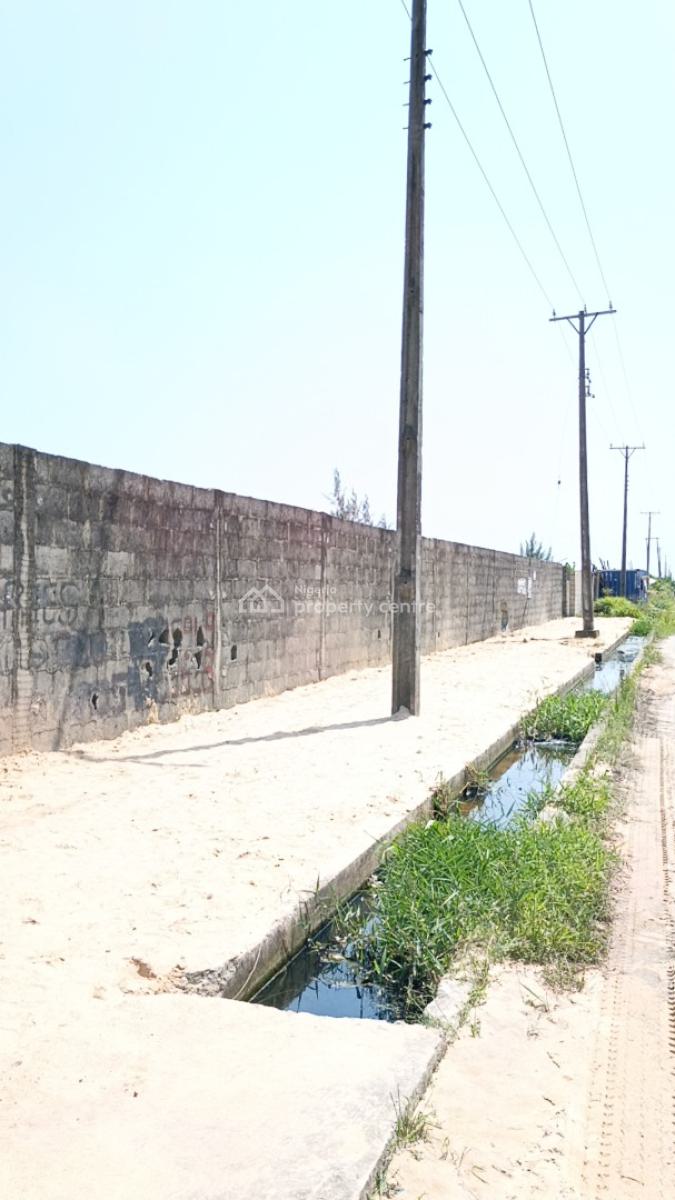 Smart Plot of Land By 1,800+sqm with Fence in Government Scheme Tarred, Lekki Scheme 2 Peninsula Estate, Abraham Adesanya Axis Ajah Lagos, Ajah, Lagos, Mixed-use Land for Sale
