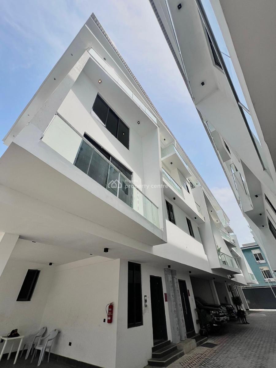 Cornerpiece 4 Bedroom Terrace Duplex with Bq, Gym and Pool, Ikoyi, Lagos, Terraced Duplex for Rent
