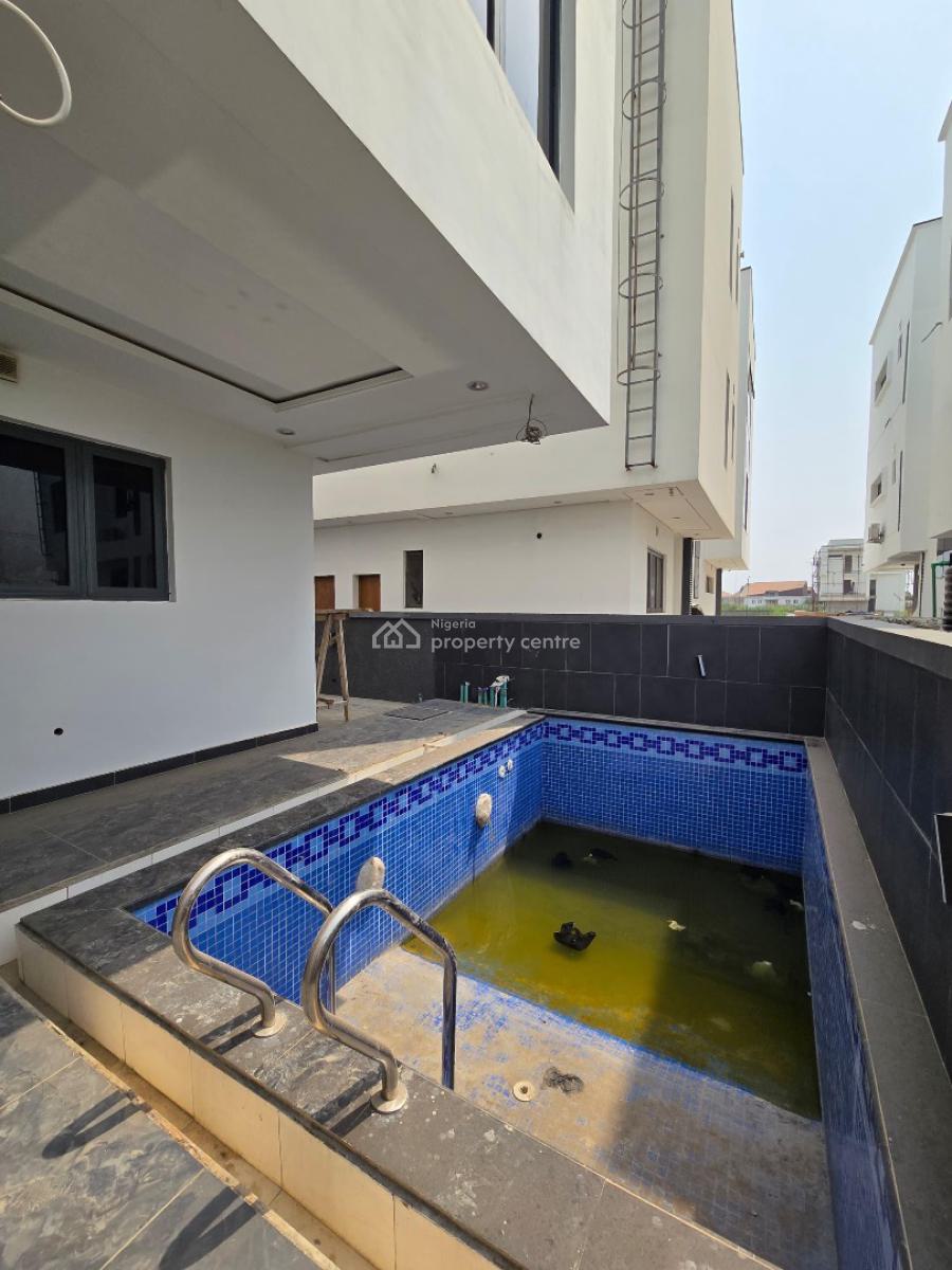 Exquisite 5 Bedroom Detached Duplex with Cinema, Pool, and 2bqs for Sa, Ikate, Lekki Phase 1, Lekki, Lagos, Detached Duplex for Sale