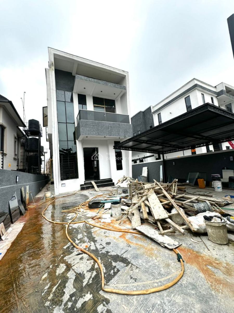 5 Bed Fully-detached Home with Bq & Swimming Pool, Ajah, Lagos, Detached Duplex for Sale