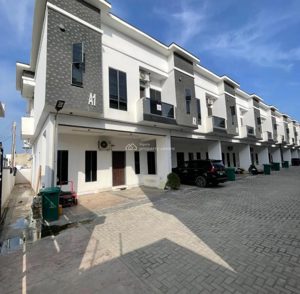 4 Bedroom Terrace Duplex, 2nd Toll Gate Orchid Road, Lafiaji, Lekki, Lagos, Terraced Duplex for Sale