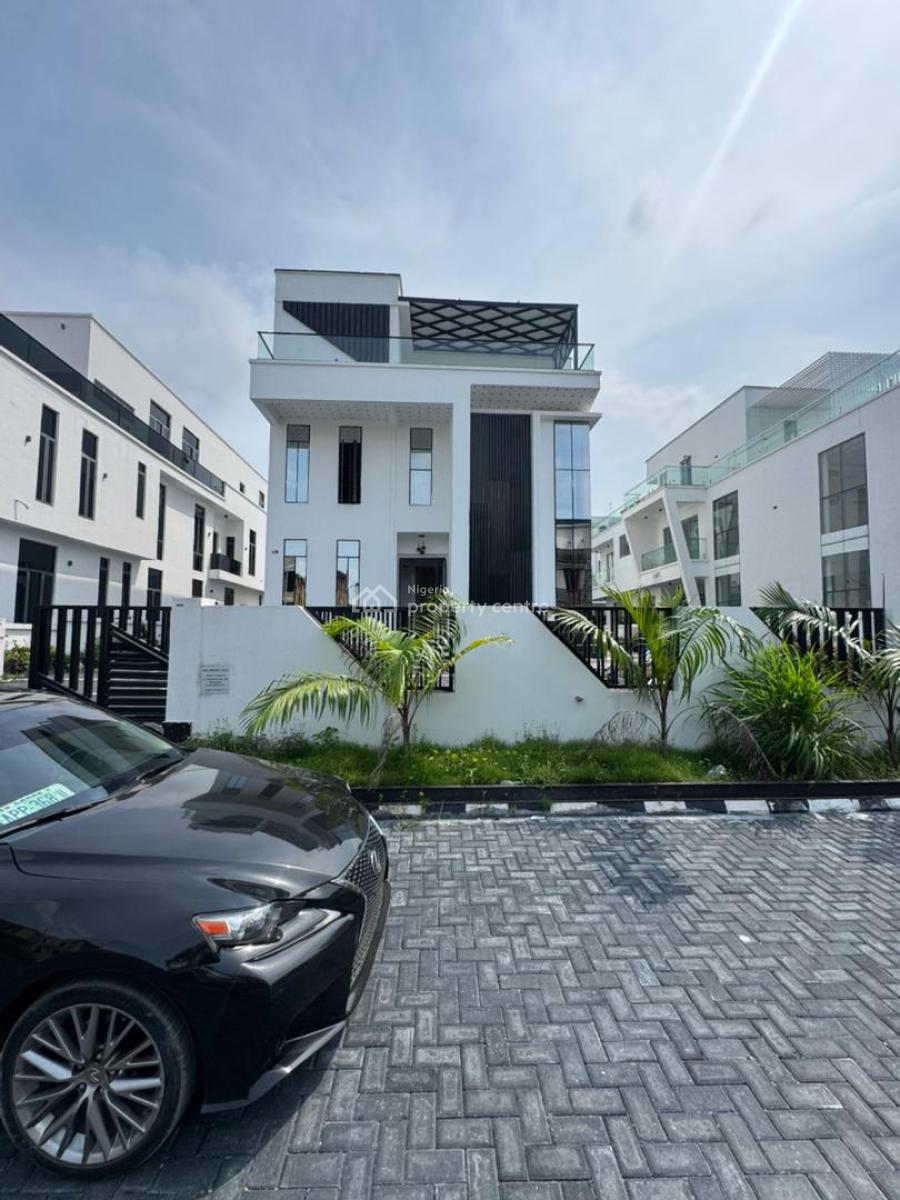 Beautiful 5 Bedroom Detached Duplex with Pool, Bq , Rooftop Terrace, Osapa, Lekki, Lagos, Detached Duplex for Sale