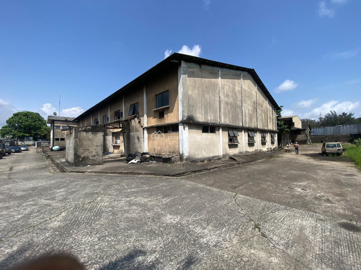 8000 Sqm Land with Warehouses, Off Eric More, Surulere, Lagos, Warehouse for Rent