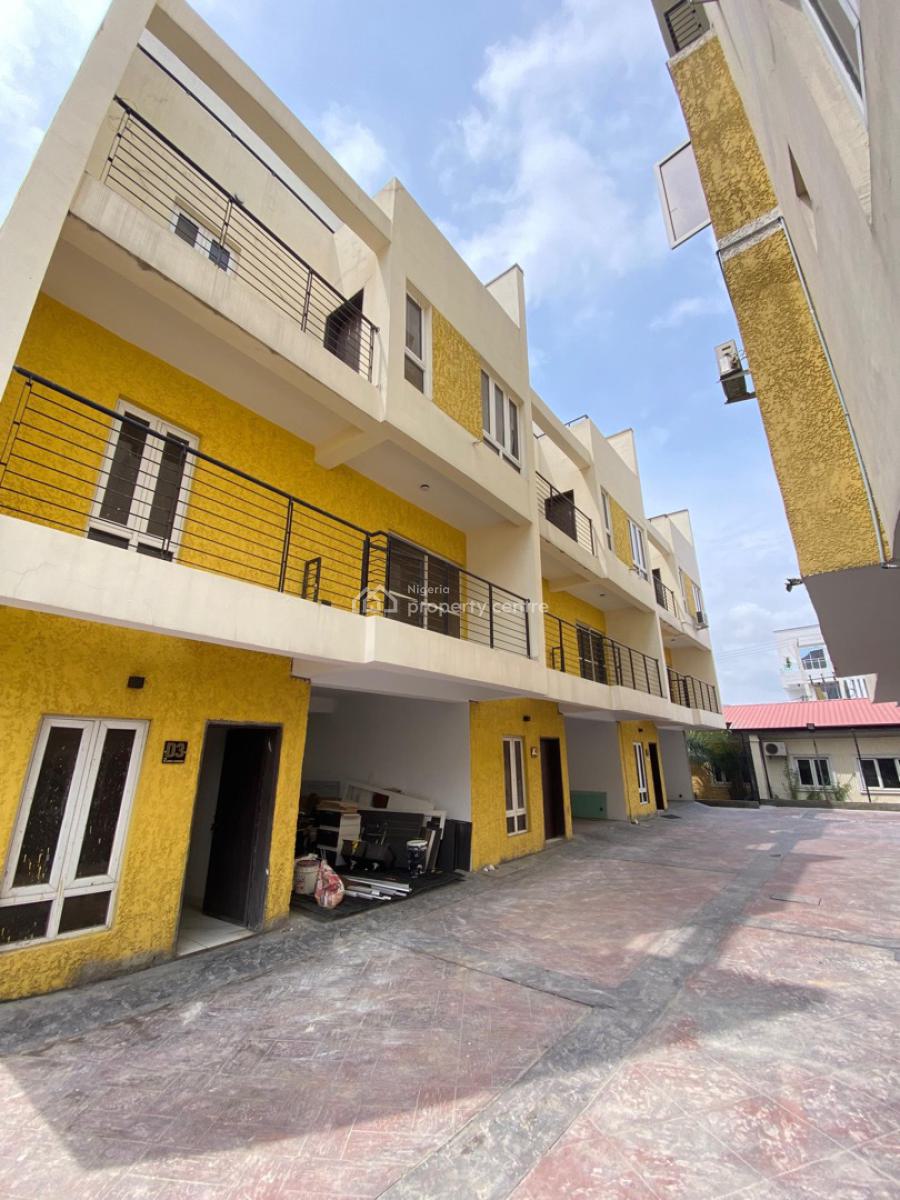 Modern 4 Bedroom Terrace Duplex with Bq, Lekki Phase 1, Lekki, Lagos, Terraced Duplex for Sale