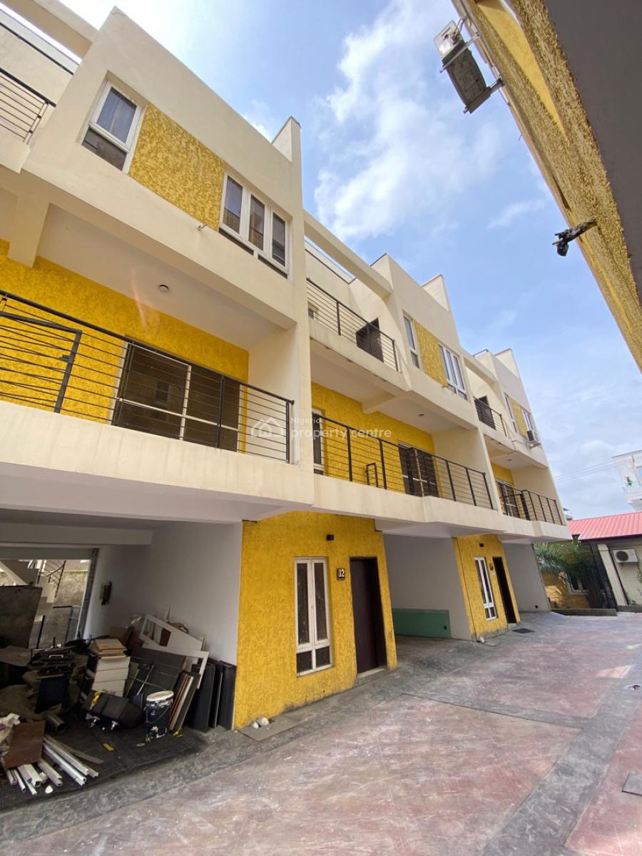 Modern 4 Bedroom Terrace Duplex with Bq, Lekki Phase 1, Lekki, Lagos, Terraced Duplex for Sale