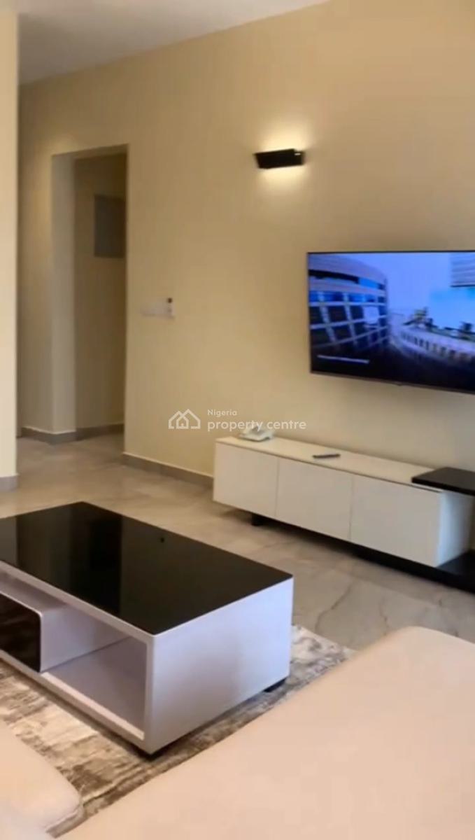 Fully Furnished 1bedroom Apartment Upstairs, Phase W, Osborne, Ikoyi, Lagos, Mini Flat (room and Parlour) for Rent