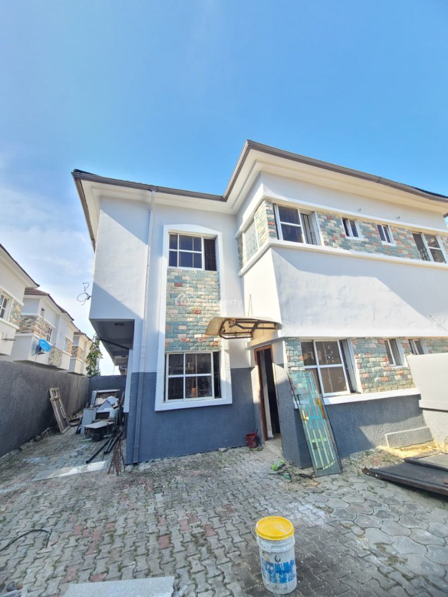 Massive and Standard 4 Bedroom Terrace Duplex, Royal View Estate, Lekki County, Ikota, Lekki, Lagos, Terraced Duplex for Rent