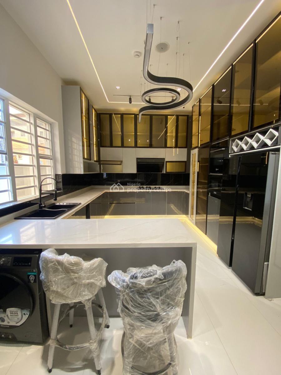 Sophisticated 5 Bedroom Fully Detached Duplex with Bq, Swimming Pool, Lekki Phase 1, Lekki, Lagos, Detached Duplex for Sale