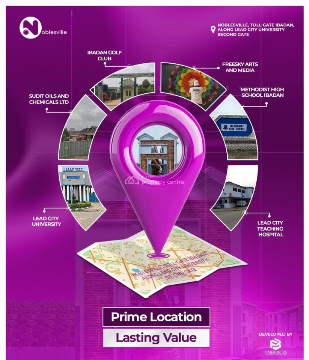 Luxury Smart Studio Apartment on Payment Plane and Outright, Noblesville,toll Gate Ibadan Along Lead City University Second Gate, Ibadan, Oyo, Self Contain (single Rooms) for Sale