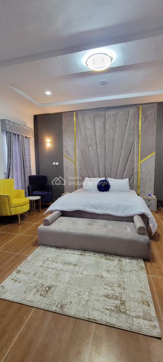 Executive Furnished 4 Bedroom Duplex with Excellent Finishing, Secure Estate By Lbs, Very Close to Bus Stop, Olokonla, Ajah, Lagos, Detached Duplex Short Let